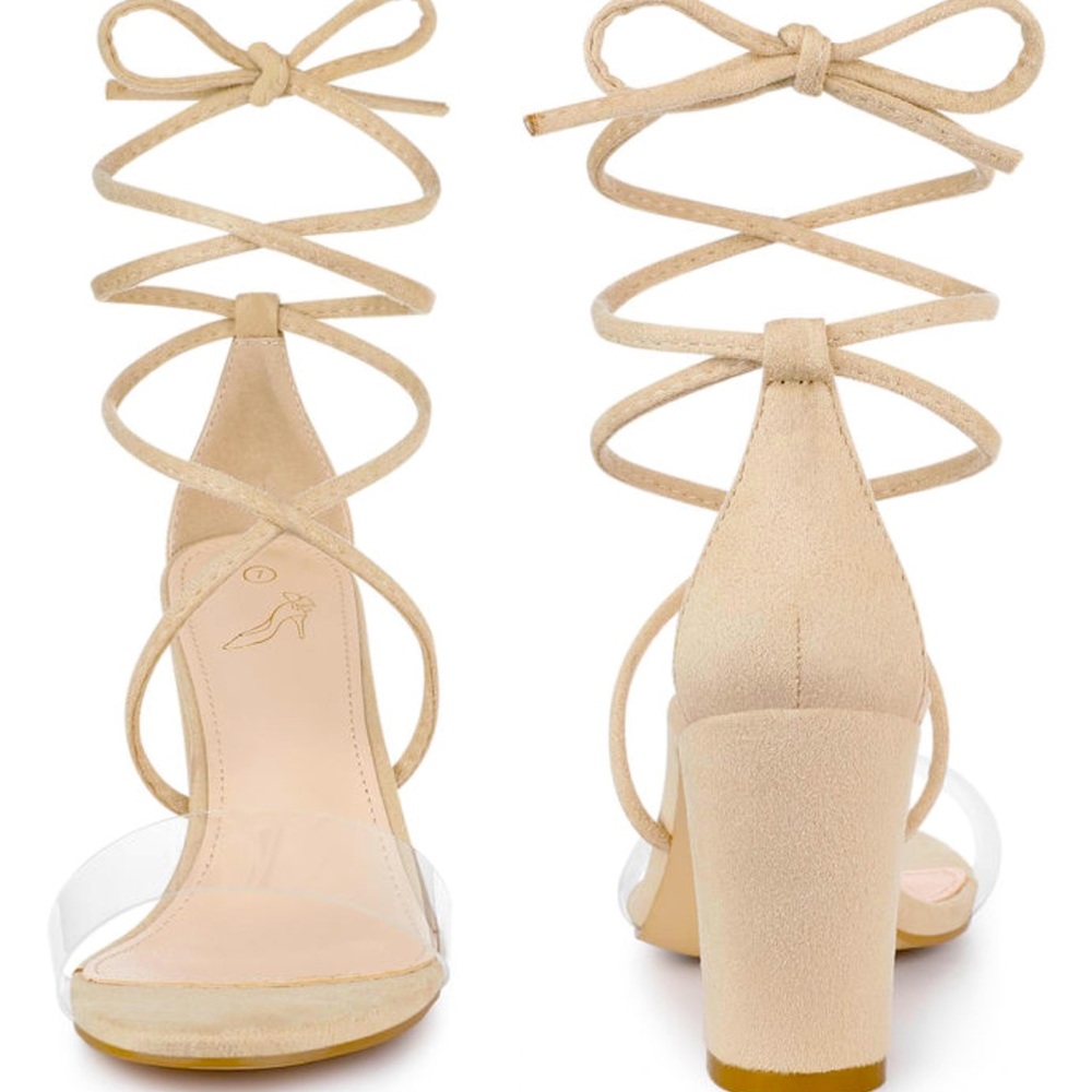 Chunky heel sandals